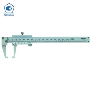 Vernier Neck Caliper Point Jaw Outside 0-150mm, 0,05mm, Metric Vernier Neck Caliper Point Jaw Outside 0-150mm, 0,05mm, Metric