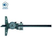Глубиномеры с круговой шкалой 0-200 мм 0-200mm, 0,05mm, Fine adjustment
