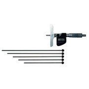 Digital Depth Micrometer Inch/Metric, 0-12", incl. 12 Rods