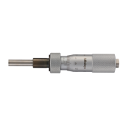 Micrometer Head, Medium-sized Type Standard Type, 0-25mm, 0,001mm, Flat, with Spindle Lock, w/o Ratched