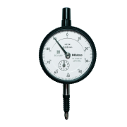 Dial Gauge, Flat Back, ISO Type IP64, 10mm, 0,01mm