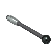Stylus M2 diamond coated ball 3,0mm carbide stem Ø1,5mm, stainless steel base Ø3,0mm, L20mm, ML 17mm