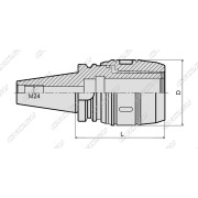 Патрон цанговый BT50-SC25-110