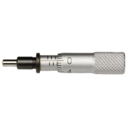 Micrometer Head, Ultra Small Type 0-0,25mm, 0,001", Flat, with Clamp Nut, Rev. Reading