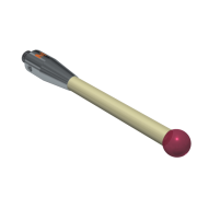 Machine Tool Stylus M4 ruby ball 6,0mm ceramic stem Ø 4,5mm, base stainless steel Ø7,0mm, L 50,0mm, ML 38,5mm -components hard soldered