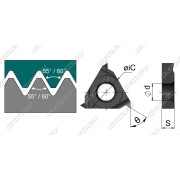 11IR-A55-HR5225 Пластина резьбовая