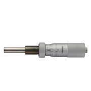 Micrometer Head, Medium-sized Type with D=8mm Spindle, 0-1", 0,001", Flat, with Spindle Lock, w/o Ratched