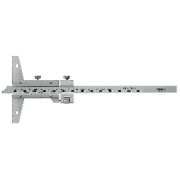 Vernier Depth Gauge 0-150mm, 0,02mm, Fine adjustment