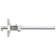 Digital ABS Depth Gauge IP67, Hook Type Inch/Metric, 0-8"/0-200mm