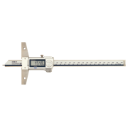 Digital ABS Depth Gauge IP67, Pin Type 0-200mm