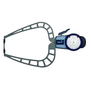 External Dial Caliper Gauge 0-50mm, 0,05mm