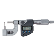 Трубчатый микрометр Digimatic 0-25 мм/0-1" Spherical Anvil Flat Spindle, 0-1"