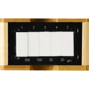 Step Master with JCSS Certificate Ceramic, Step: 300, 100, 50, 20µm