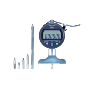ABS Digital Depth Gauge Inch/Metric, 0-8", 0,00005", 2,5" Base