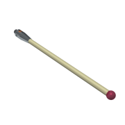 Machine Tool Stylus M4 ruby ball 6,0mm ceramic stem Ø 4,5mm, base stainless steel Ø7,0mm, L 100,0mm, ML 88,5,0mm -components hard soldered