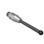 Stylus M3 diamond coated ball 2,0mm carbide stem Ø1,5mm, stainless steel base Ø4,0mm, L20mm, ML 12,5mm