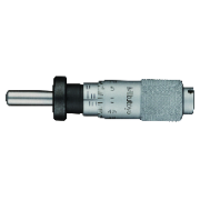 Micrometer Head, Small Standard Type 0-13mm, Clamp Nut, Spherical Spindle