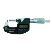Микрометр для труб Digimatic 0-25 мм Spherical Anvil Flat Spindle, 0-25mm
