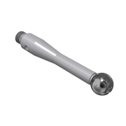 Stylus M3 silicon nitride ball Ø4,0mm , stainless steel stem Ø2,5mm, stainless steel base Ø4,0mm, L21mm, ML 17,2mm