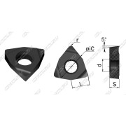 WBGT060101L-XF-HR1135 Пластина токарная