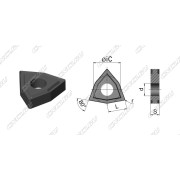 WNMG080404-AH-KW20 Пластина токарная