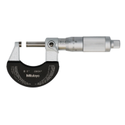Outside Micrometer with Heat Ins. Plate  0-1", Friction Thimble, 0,0001"