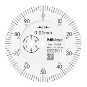 Dial Gauge, Lug Back, ISO Type Back Plunger Design, 5mm, 0,01mm