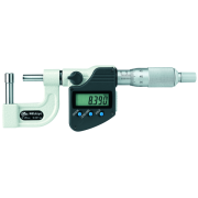 Микрометр для труб Digimatic 0-25 мм Spherical Anvil Flat Spindle, 0-25mm