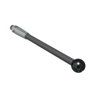 Stylus M2 diamond coated ball 4,0mm carbide stem Ø2mm, stainless steel base Ø3,0mm, L30mm, ML 30mm