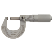 Outside Micrometer with Cr Finish Frame 0-1", Friction Thimble, 0,0001"