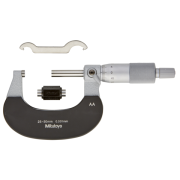 Outside Micrometer with  Heat Ins. Plate 25-50mm, 0,001mm