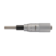 Micrometer Head, Medium-sized Type Standard Type, 0-25mm, 0,01mm, Flat, w/o Ratched