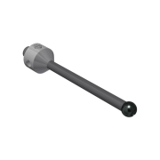 Stylus M5 diamond coated ball 5,0mm carbide stem Ø3,5mm, titanium base Ø11,0mm, L47,5mm, ML 37,5mm