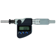 Цифровая микрометрическая головка 0-25mm, Flat, Clamp Nut, 10mm Stem