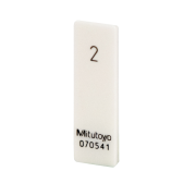 Gauge Block, Metric, Inspection Cert. ISO, Grade 2, Ceramic, 1,18 mm