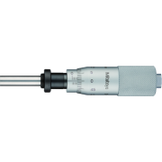 Micrometer Head, Medium-sized Type Standard Type, 0-25mm, 0,01mm, Flat, with Clamp Nut, w/o Ratched
