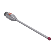 Stylus M3 ruby ball Ø1,5 mm carbide stem Ø1,0mm, base stainless steel Ø4,0mm L 30,0mm, ML 22,5mm