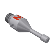 Cylinder stylus M3 stainless steel 1,5mm base stainless steel Ø4,0mm L 11,0mm, ML 5,0mm, ML1 1,5mm