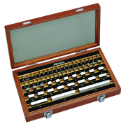 Gauge Block Set, Metric, JCSS Cert., ISO 56 Blocks, Grade 0, Steel