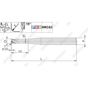 HF1.z4.02.08.50.R03 TiAlSiXN Фреза концевая твердосплавная по металлу для высоких подач