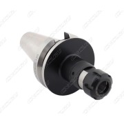 Патрон резьбонарезной для цанг ER25 с механизмом осевой компенсации BT50-TER25-120