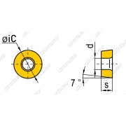RCMX2507MO-MR-HS8225 Пластина токарная
